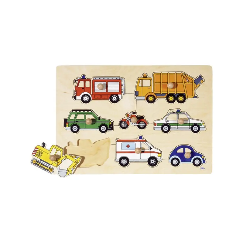 Means of transport - lift out puzzle