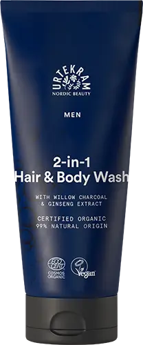 Men 2-1 Hair & Body Wash - Urtekram