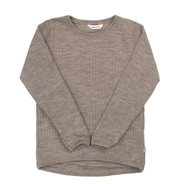 Merino wollen longsleeve - 100% merinowol - Ecru - Joha