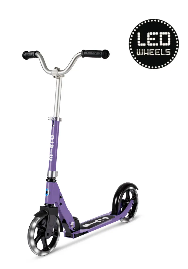 Micro Step Cruiser LED paars