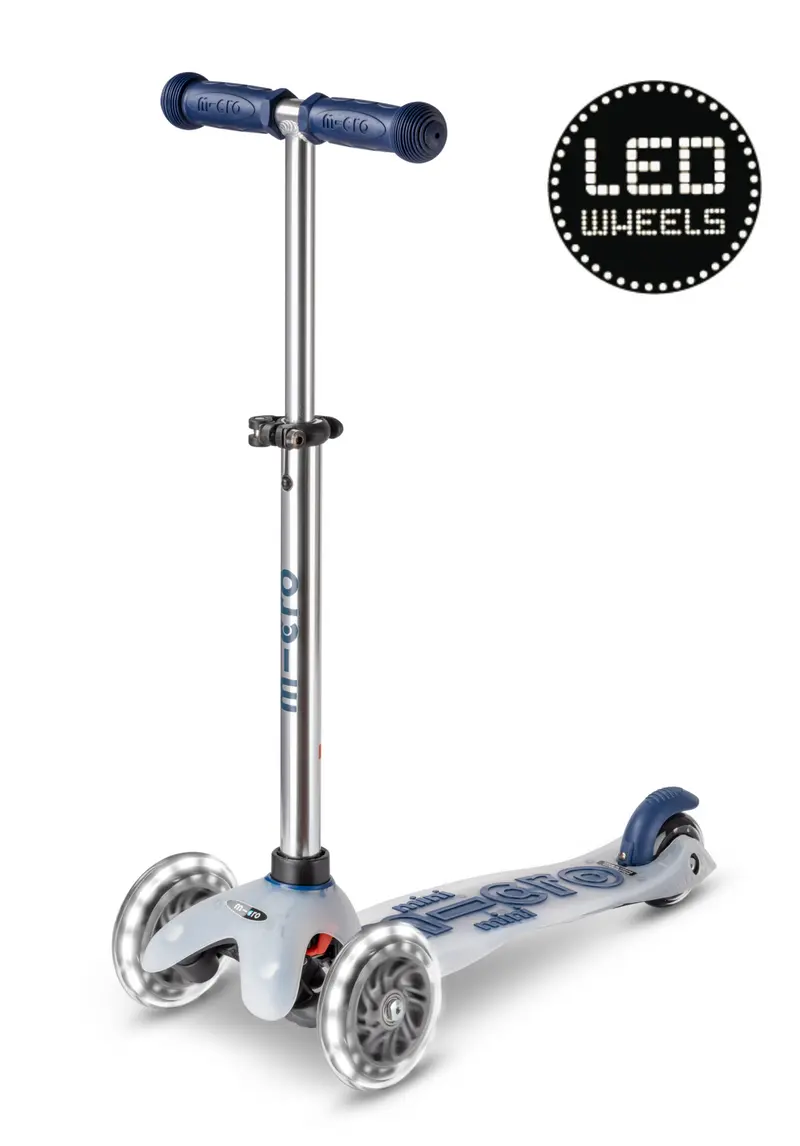 Micro Step Mini Deluxe Flux LED blauw