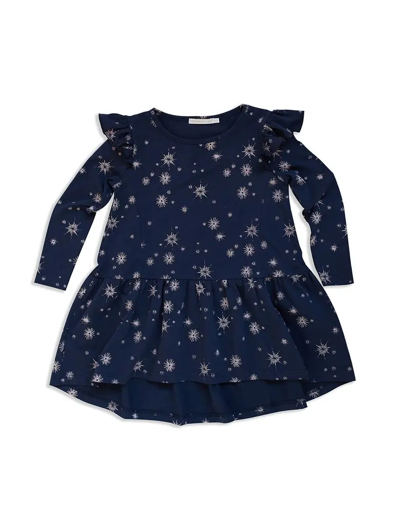 Midnight star frill dress Mad About Mini