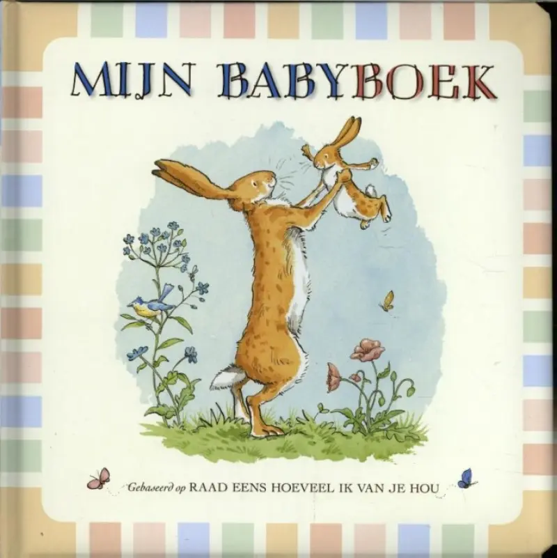 Mijn babyboek Raad eens hoeveel ik van je hou