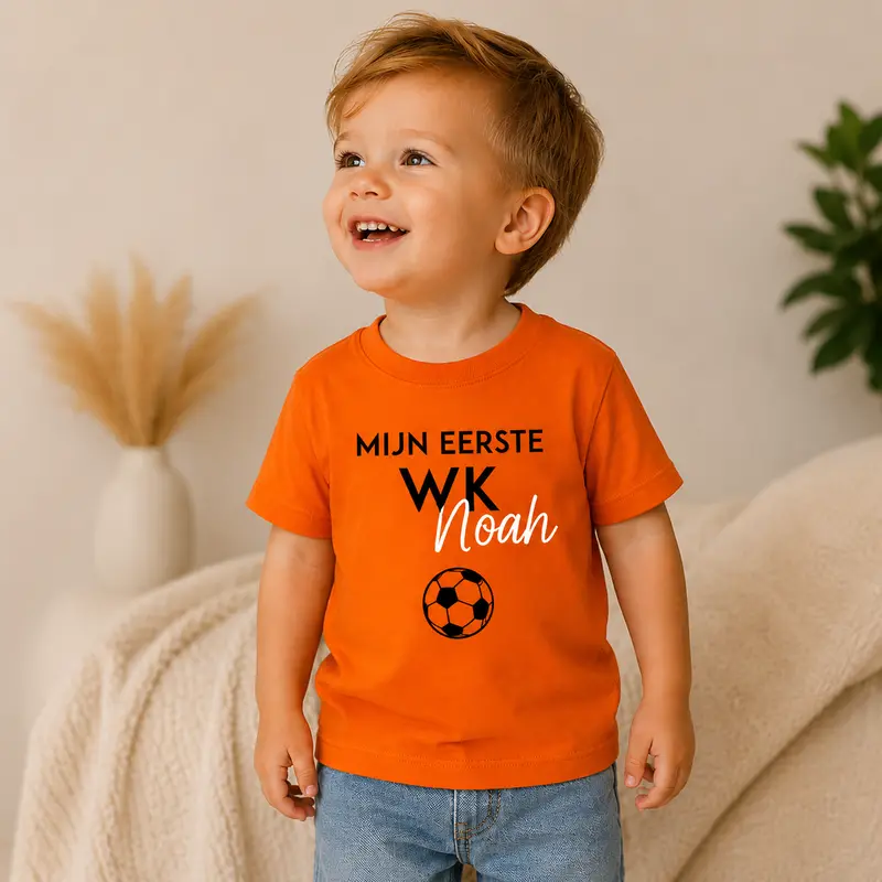 Mijn Eerste WK Shirt met Naam
