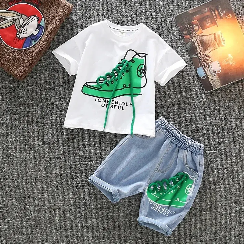 Mini Fashion - Perfekt sommerantrekk - Sett til Gutter