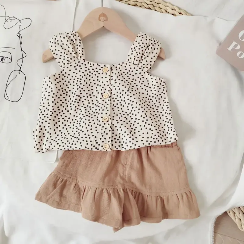 Mini Fashion - Sommersett i bomull for jenter
