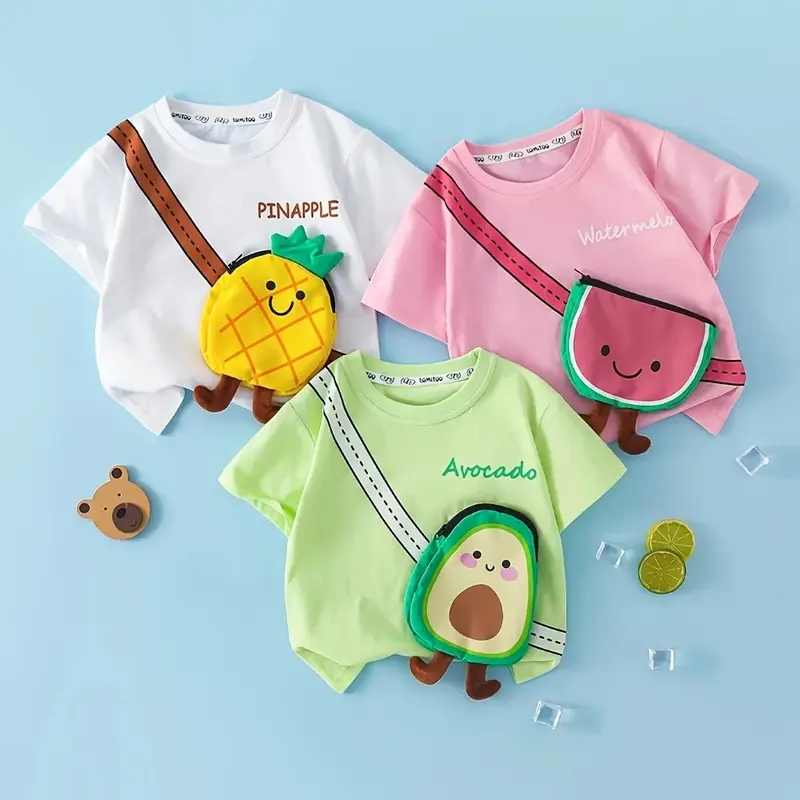 Mini Fashion - Tøff t-skjorte - Fruktig moro