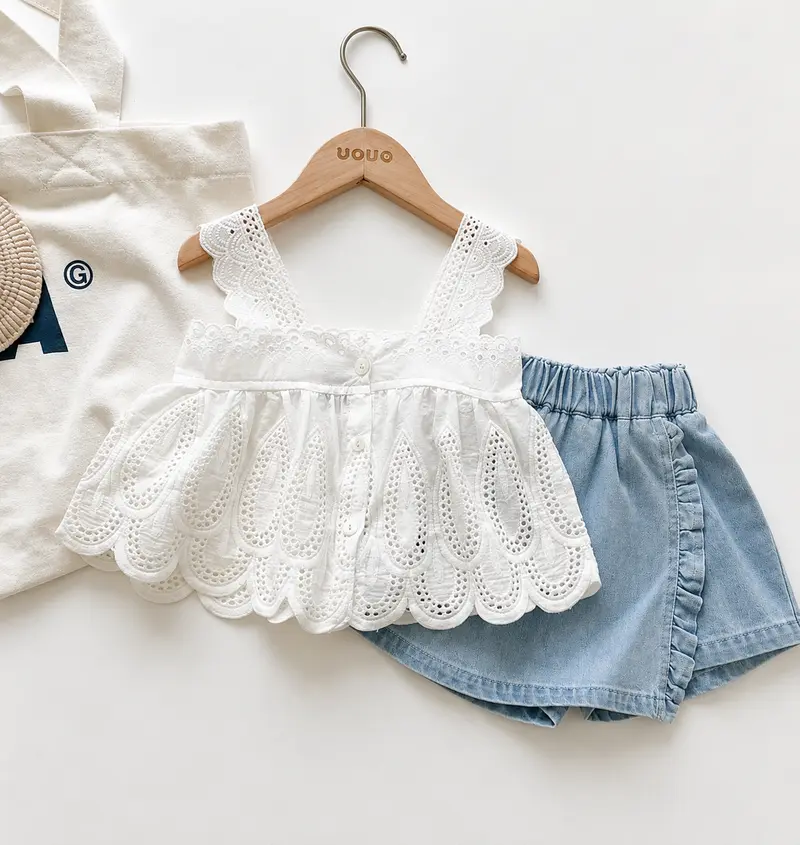 Mini Fashion™ - Cute Girls Lace Set
