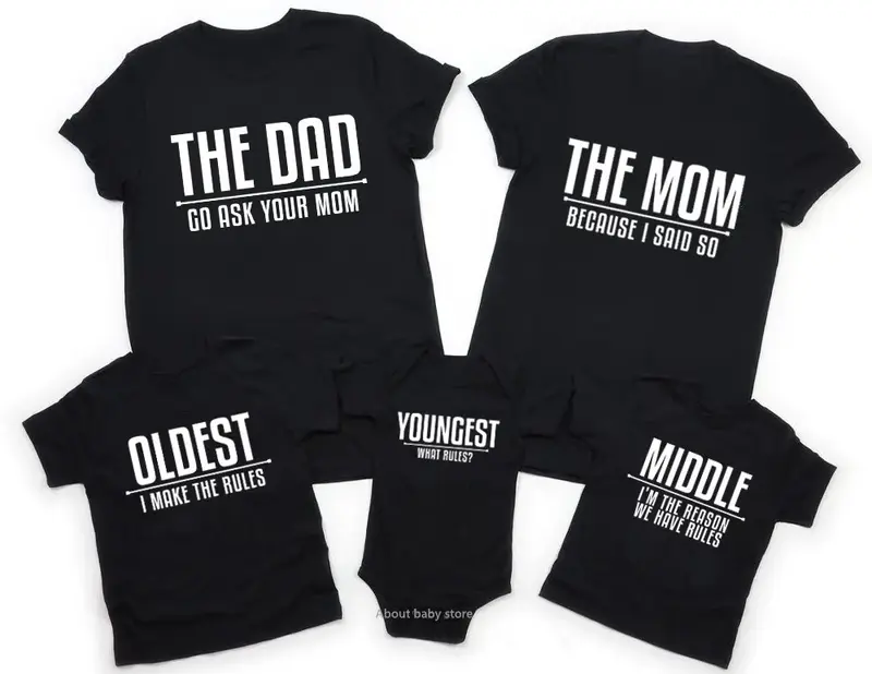 Mini Fashion™ - Fun For All The Family - Family T-shirt