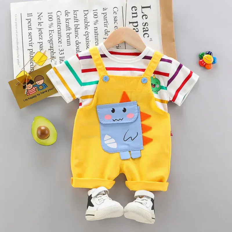 Mini Fashion™ - Style & Dino - Trousers Set Kids