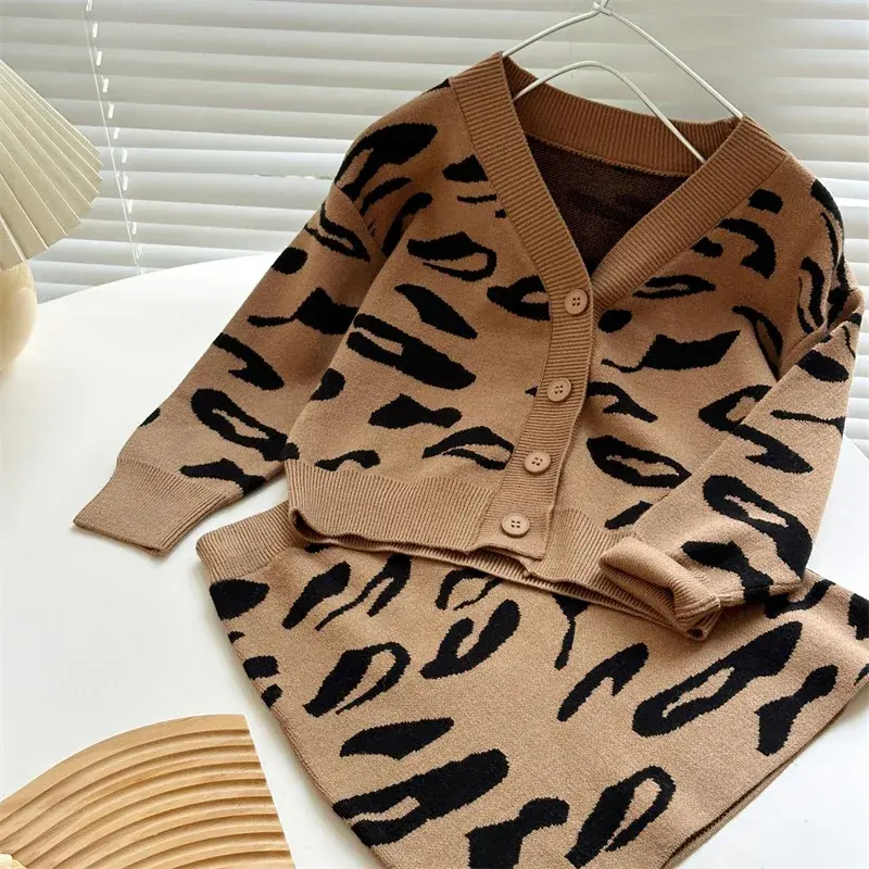 Mini Fashion™ - Warm & Stylish - Cute Spring Children's Set