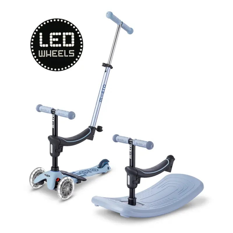 Mini Micro 6in1 step Rock & Go LED - Licht Blauw