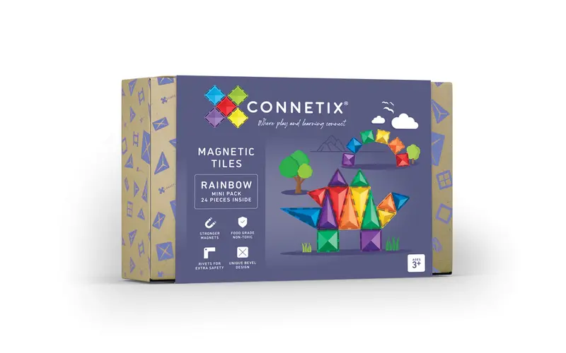 Mini Pack 24 delig | Connetix Tiles