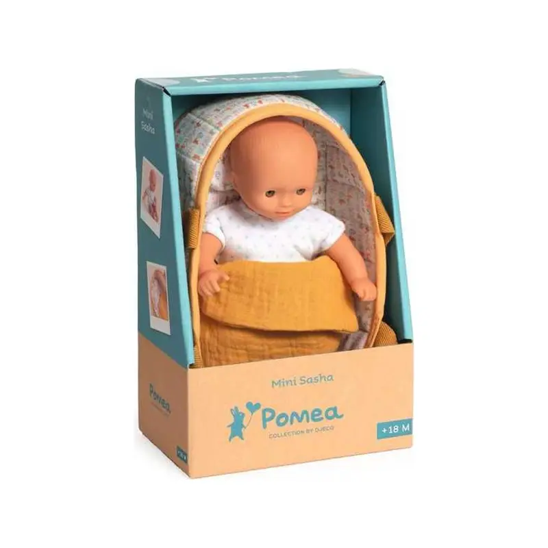 Mini Sasha Doll with Bassinet