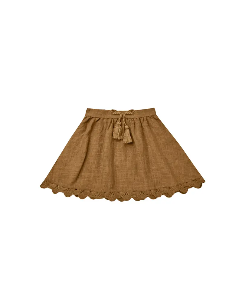 Mini skirt chartreuse Rylee & Cru
