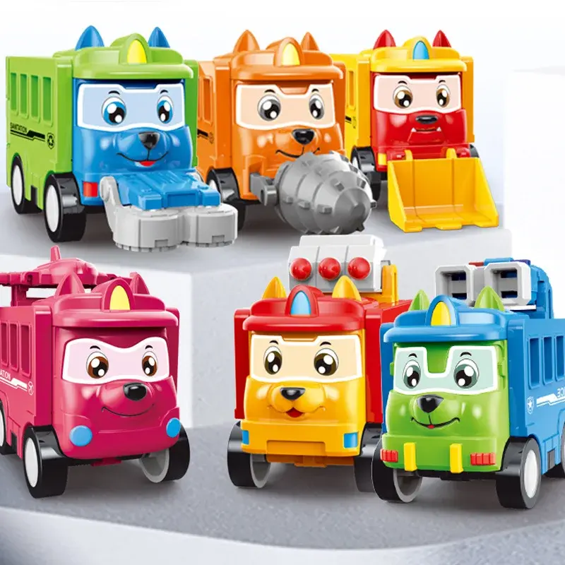 Mini Transformer – Skyv og sving - lekekjøretøy