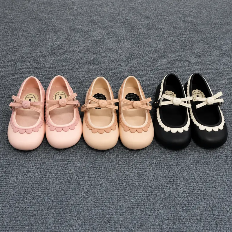 MiniChic – Elegance & Style – Children's Slippers with a Bow