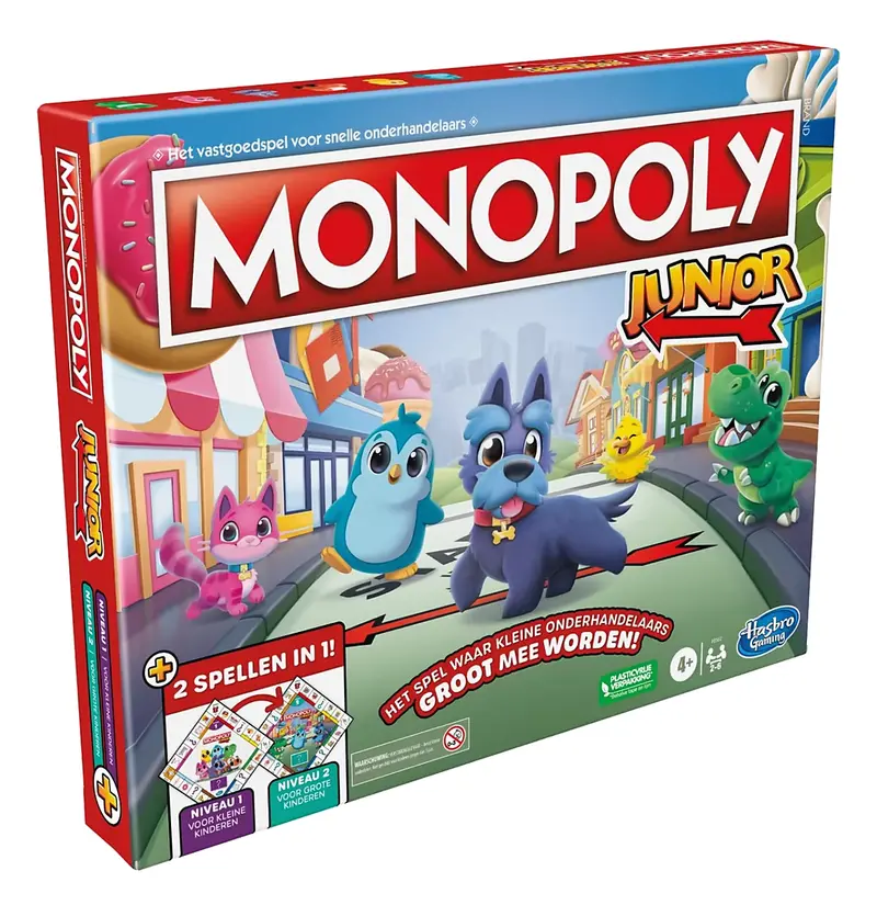 Monopoly Junior 2-in-1 - Nederlandse Editie