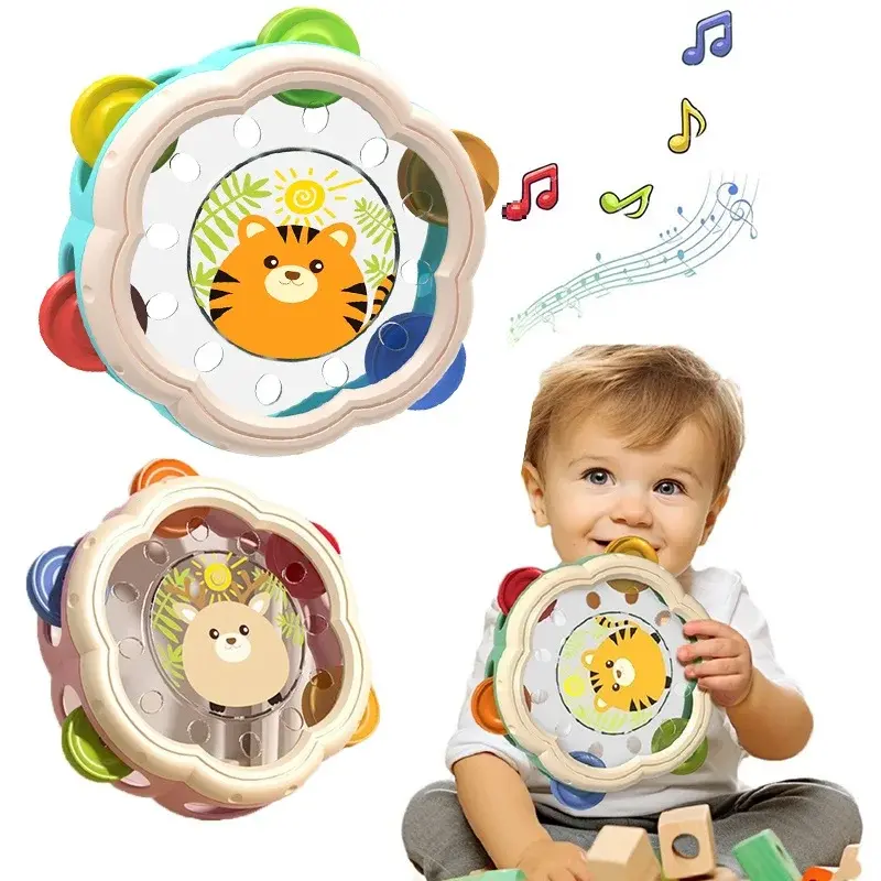 Montessori Music Set - Utvikle musikalsk talent - Tamburin for barn