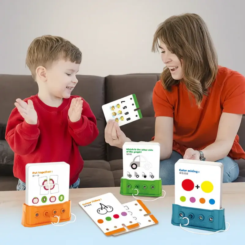 Montessori Shape Matching Game – Logic & Concentration – Puzzle Board Game