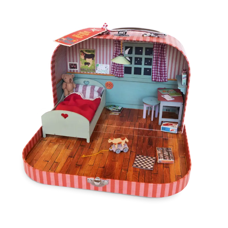 Mouse Mansion To Go - Bedroom