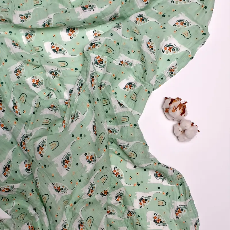 Mousseline Doek "Olifant" (120x120 cm)