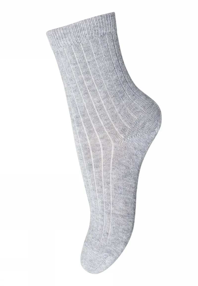 MP Denmark sok rib grey melange