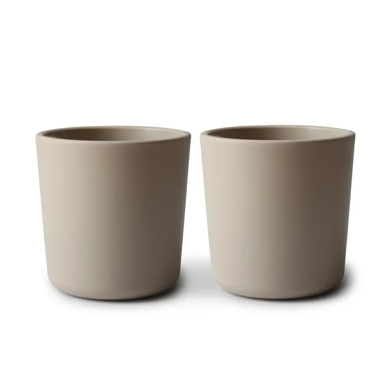 Mushie bekers beige