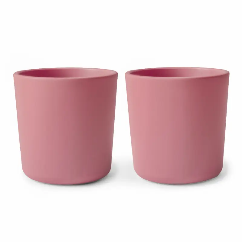 Mushie bekers dusty rose