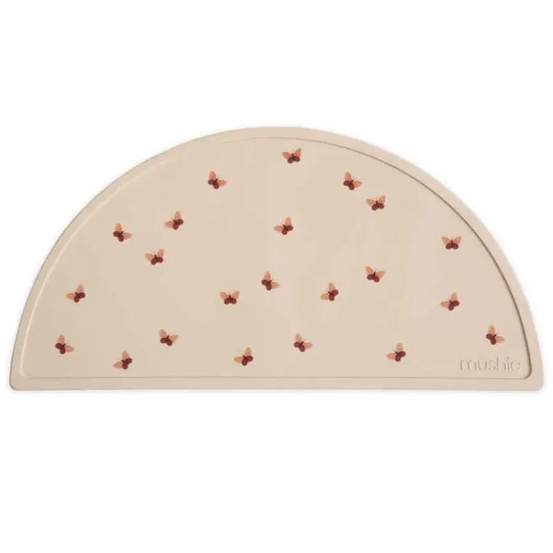 Mushie placemat butterflies