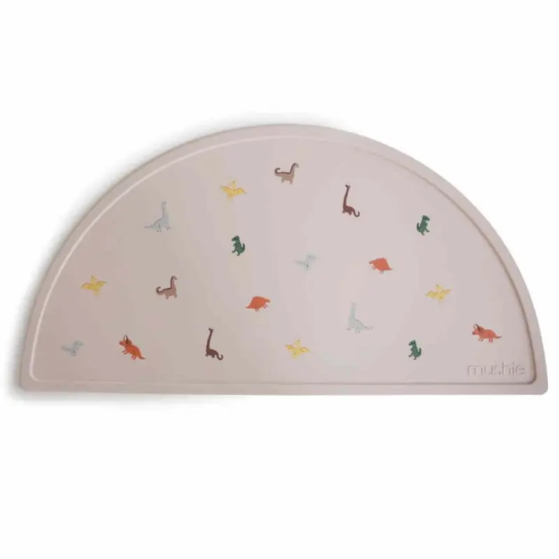Mushie placemat dino