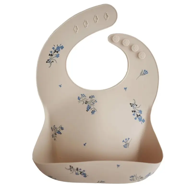 Mushie silicone slab Lilac Flowers