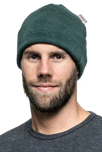 Muts / Beanie Classic Forest Green - Woolpower