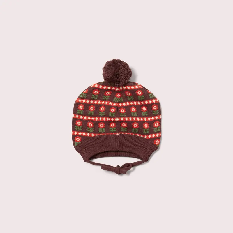 Muts / Collecting Flowers Knitted Hat - Little Green Radicals