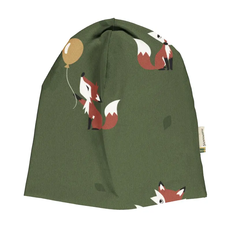 Muts / Hat Lined Fox Mosgroen - Maxomorra