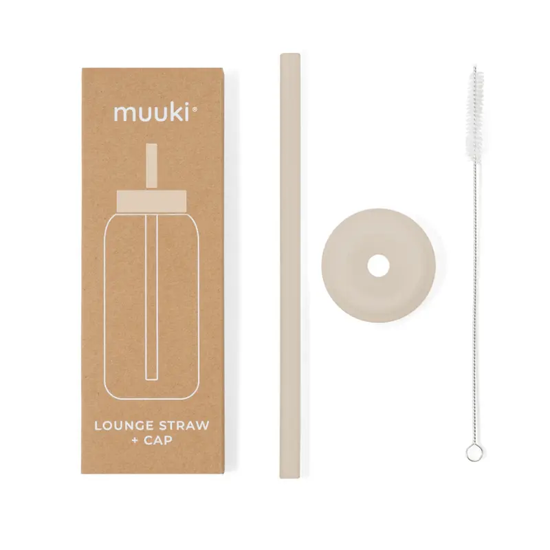 Muuki lounge straw + dop summer sand