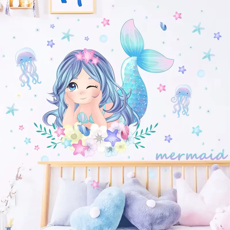 Muursticker 'Mermaid'