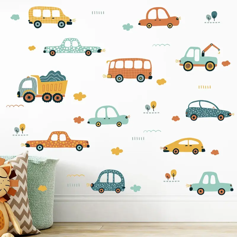 Muursticker met Auto's