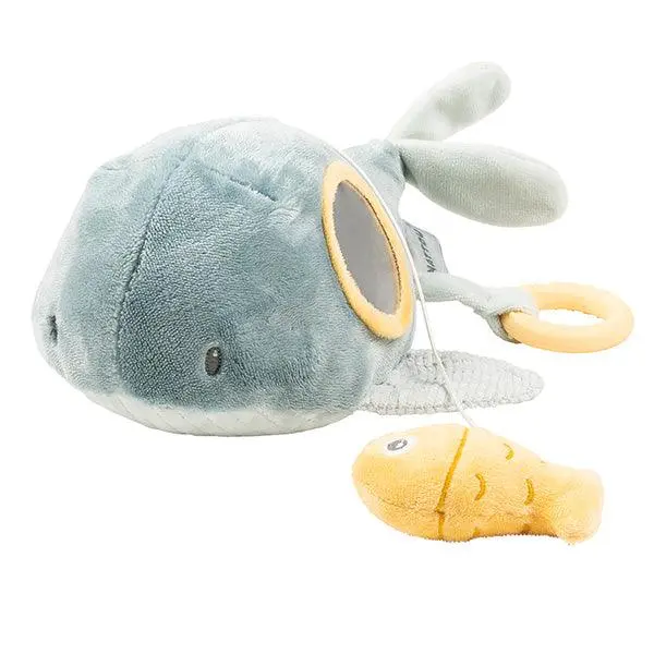 Nattou Activiteiten-knuffel Walvis Sally 30 cm