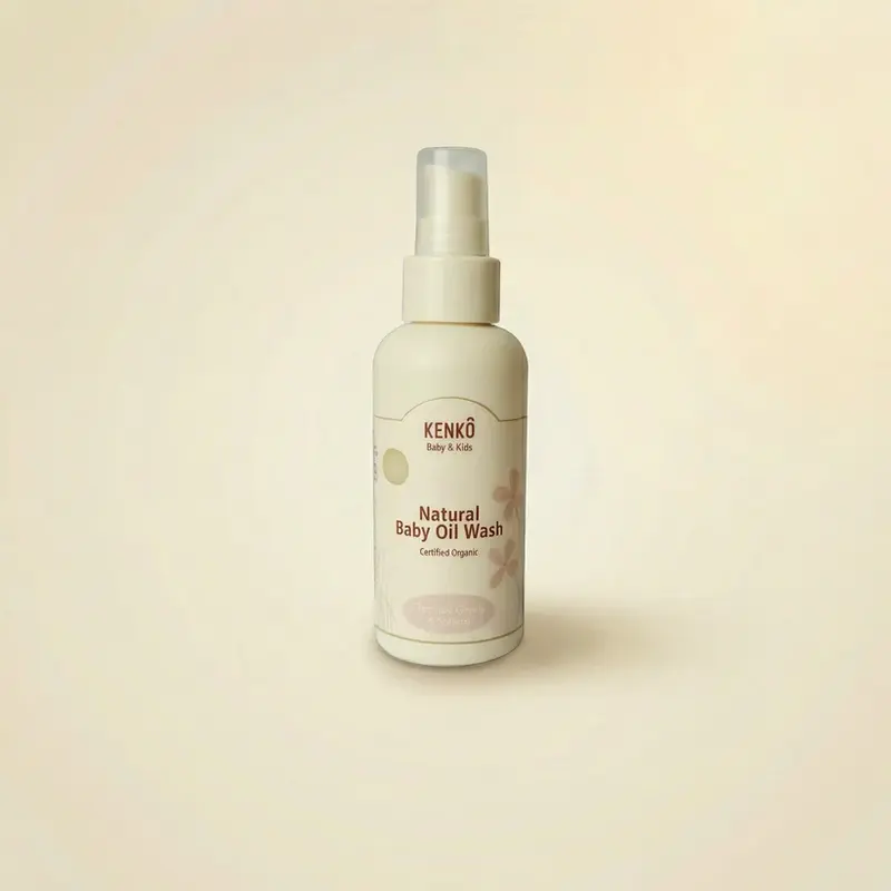 Natural Baby Oil Wash - Baby wasolie - Organic - Kenkô