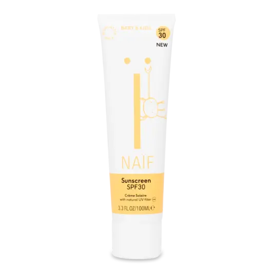 Natuurlijke zonnebrandcrème Baby & Kind SPF30 – Naïf
