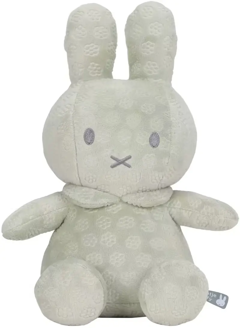 Nijntje Knuffel Groot - Green Flower 30cm