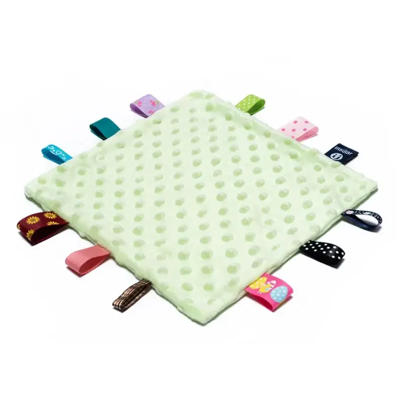 Noppenstof Labeldoekje (6 kleuren)