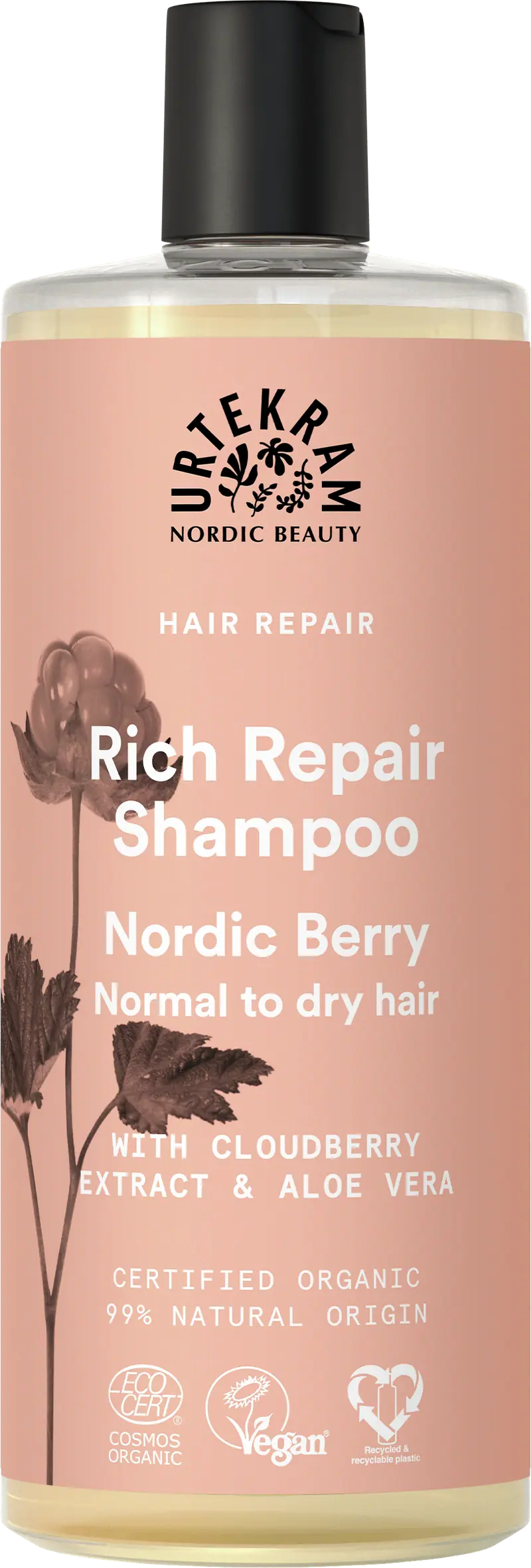 Nordic Berry Shampoo Repair 500 ml - Urtekram
