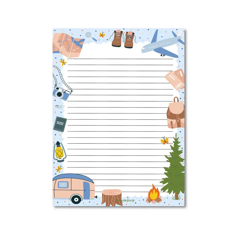Notitieblok Let's Travel A5 - Only Happy Things