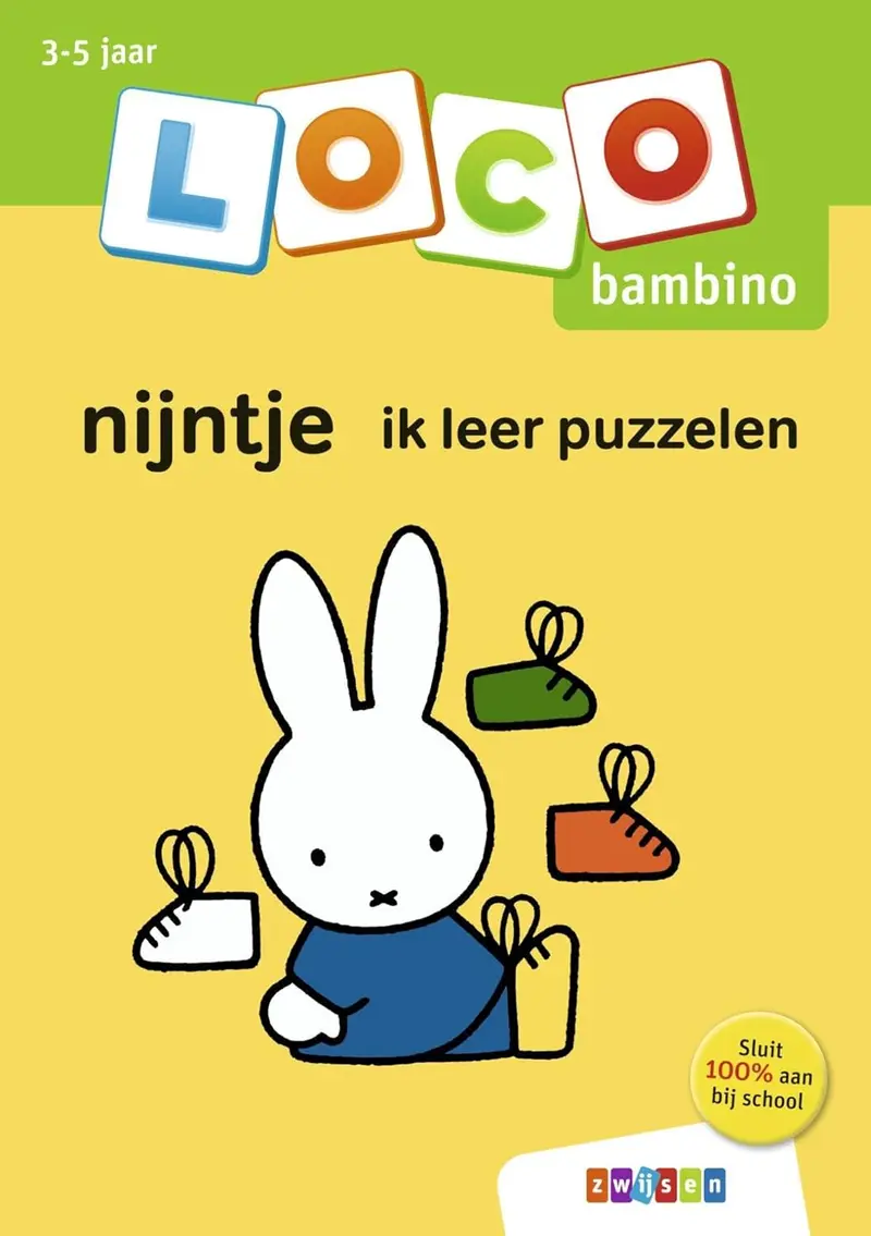 Oefenboekje Loco Bambino - nijntje ik leer puzzelen