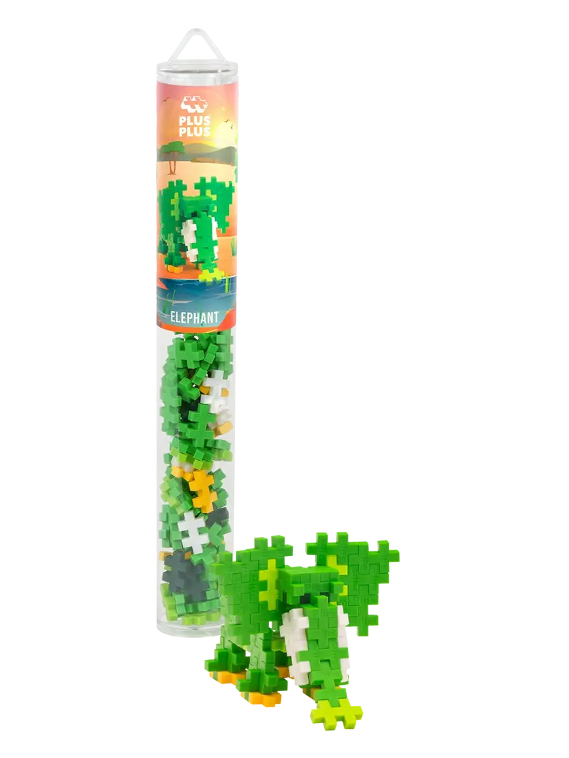 Olifant Tube 100 Stuks | Plus Plus