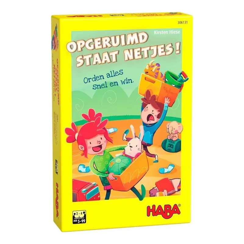 Opgeruimd staat netjes