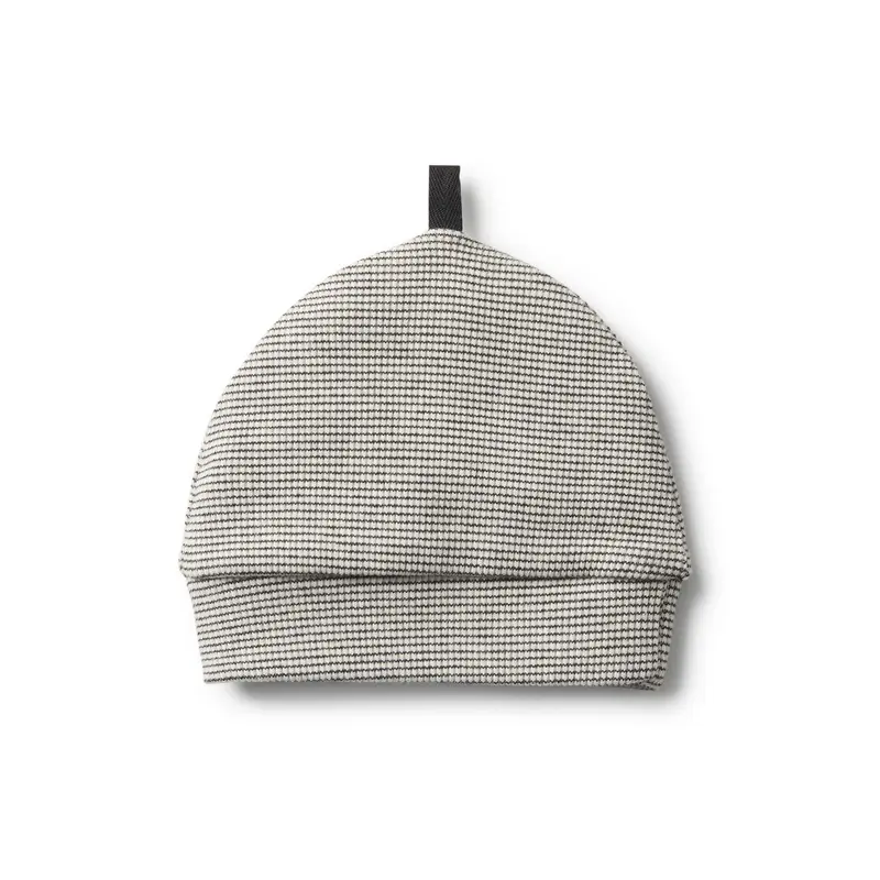 Organic ash rib beanie Wilson & Frenchy