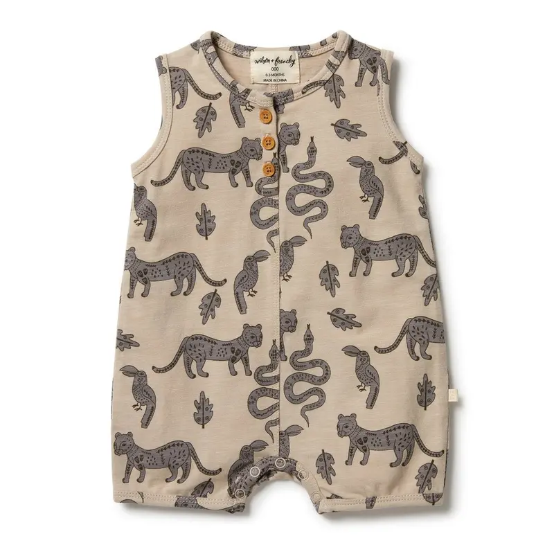 Organic boyleg growsuit Azzad Wilson & Frenchy